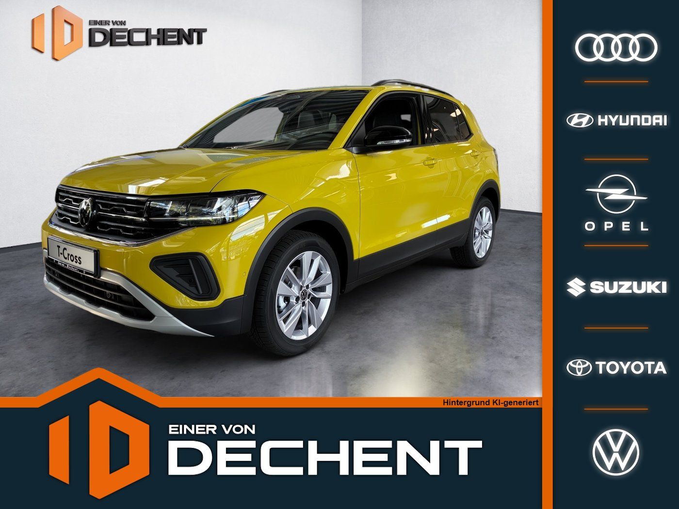 Fahrzeugabbildung Volkswagen T-Cross 1.0 TSI 85 kW Energy AHK,Kamera,LED,Navi