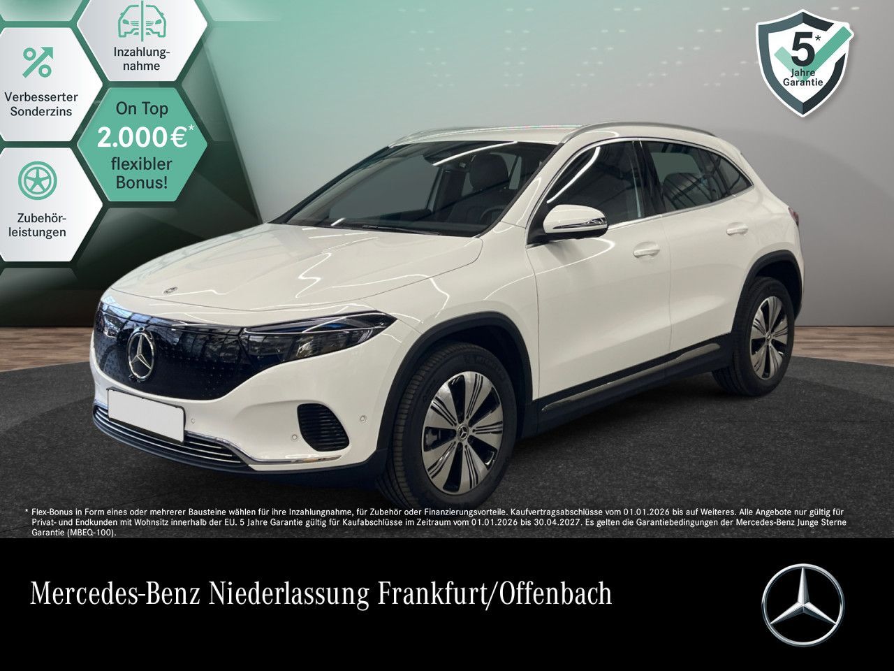 MERCEDES-BENZ EQA 250+ PROGRESSIVE Advanced DISTR/360°/VZ-Ass