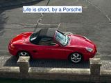 Porsche Boxster 2.5 -Ein Eye-Catcher in Rot - Porsche Boxster: Rot, Leder