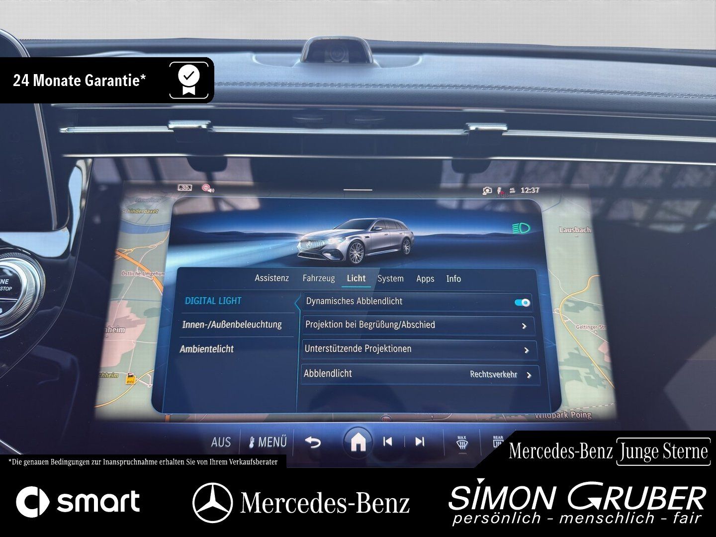 Fahrzeugabbildung Mercedes-Benz E 53 T Hybrid 4M+ AMG Dyn+ Perfo Sitz Driver`s