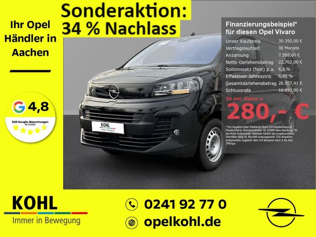 Opel Vivaro Kasten M 1.5 D 145 PS AHK Keyless PDCv+h 