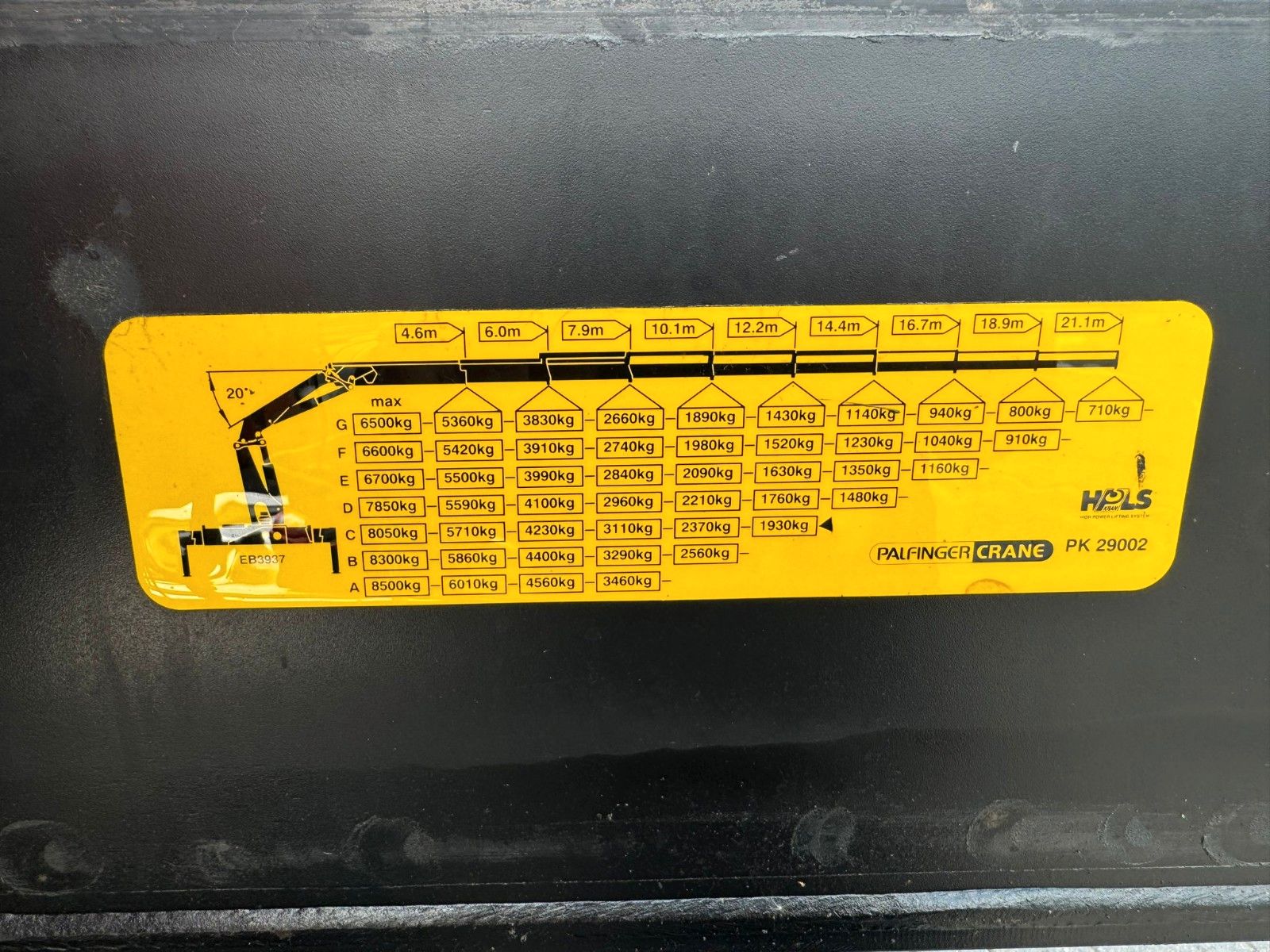 Fahrzeugabbildung Scania R 500 V8 SZM  PK29002 4x hydr. 4-Punkt Abstz 6x4