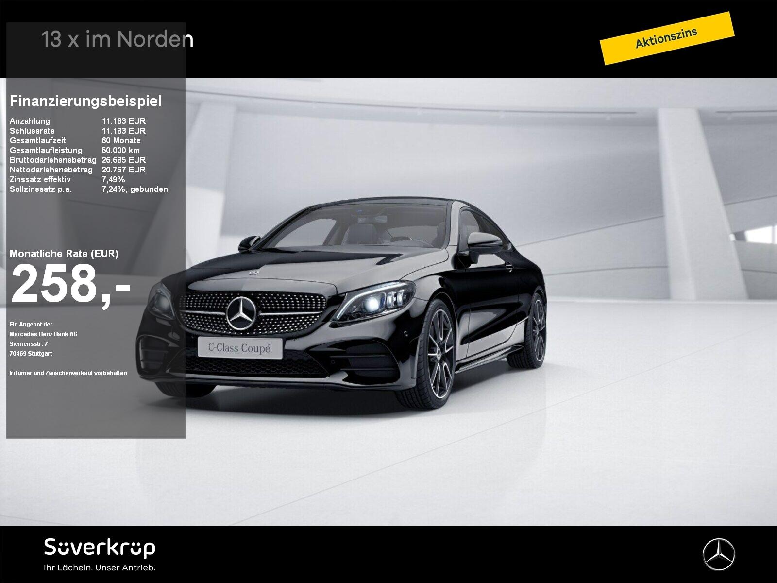Mercedes-Benz C 200 Coupé AMG BURM NIGHT MULTI DISTR KAMERA