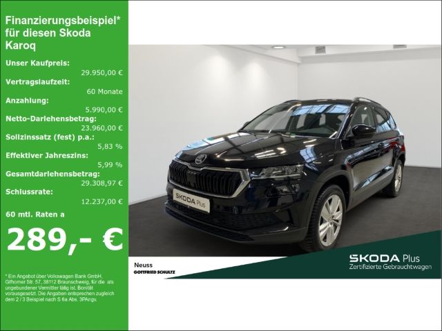 Skoda Karoq ELEGANCE TSI DSG SITZHZG SMART-LINK LED KE