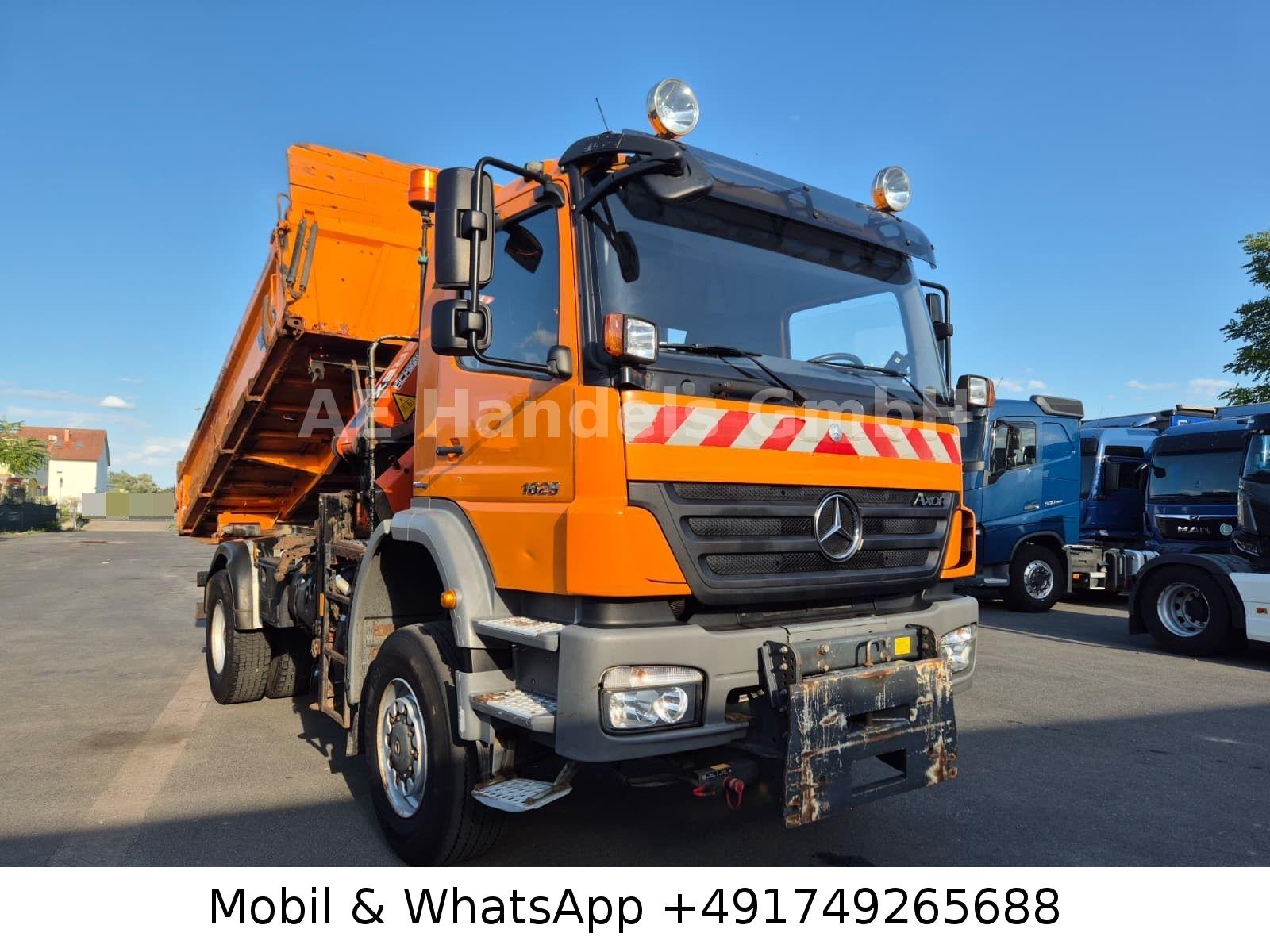 Mercedes-Benz 1829 AK Axor-R BB Meiller 4x4 6m3 *Kran/Winter