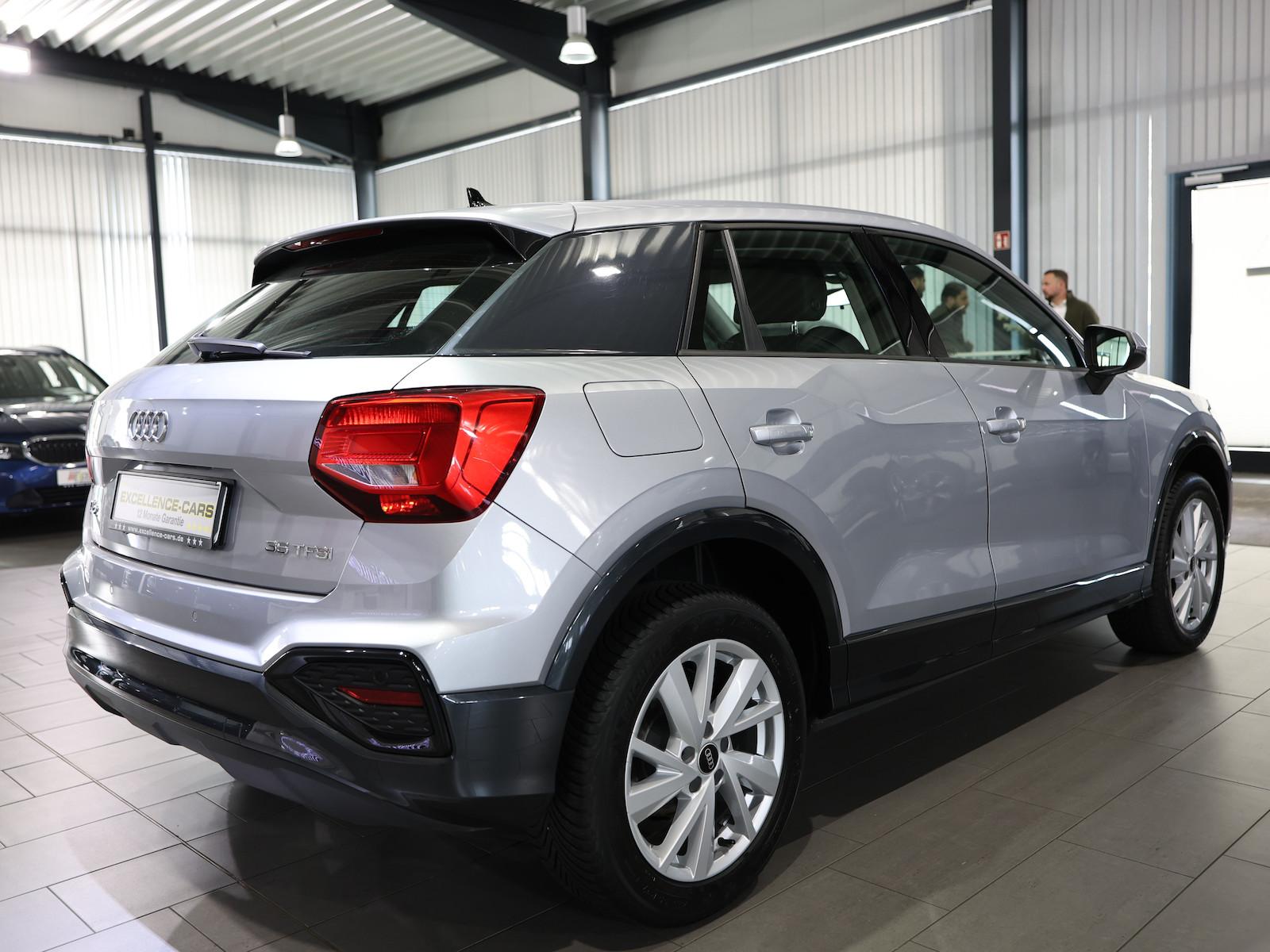 Audi Q2 35 TFSI ADVANCED SILVER & BLACK / LED, LEDER, миниатюра 10