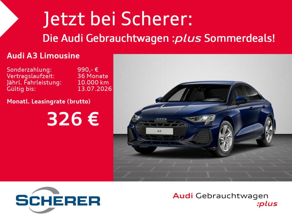 Audi A3 Limousine 35 TFSI 110(150) kW(PS) S tronic
