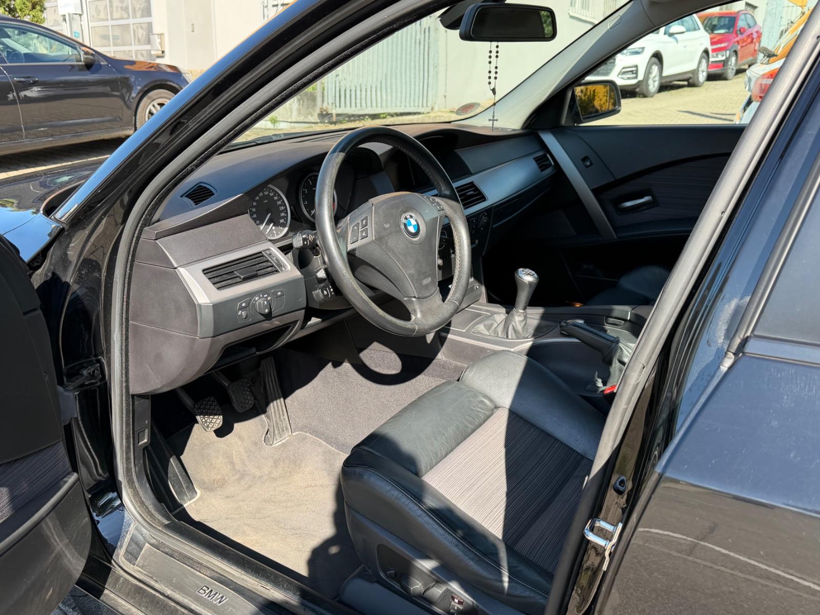 BMW 525 2005 — engine 2.494 cm³, 192 HP (141kW)