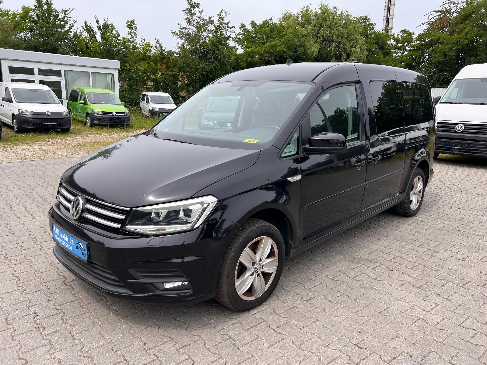Volkswagen Caddy Maxi Comfortline Taxi Rollstuhl Rampe