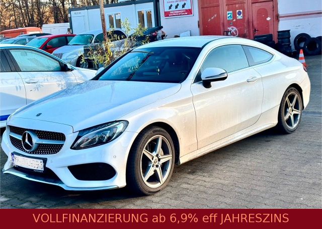 Mercedes-Benz C 180 Coupe-AMG-NAVI-LED-KLIMA-TEMPO-LEDER-ALU-