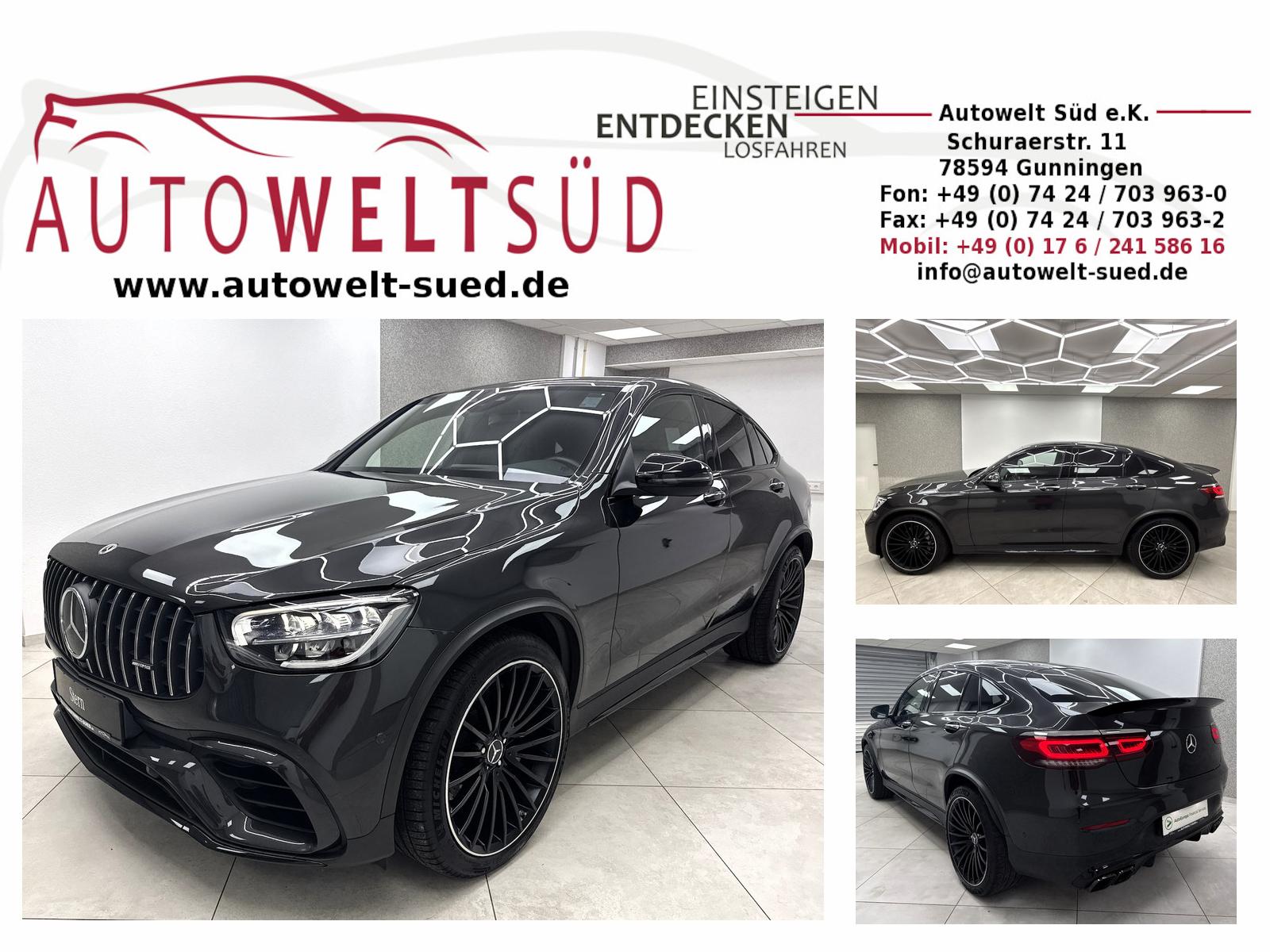 Mercedes-Benz GLC 63 AMG 4M Coupé Night Perf. Sitze SAGA HUD D