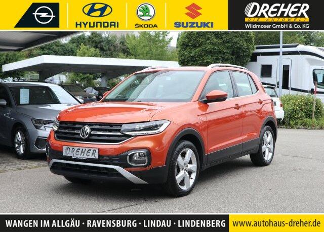 Volkswagen T-Cross STYLE Plus mit AHK/ALU/SITZHEIZ/ 2.Hand.