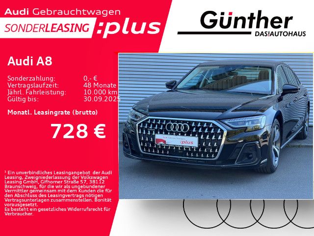 Audi A8 60 TFSIe QUATTRO Lang+INDIVIDUALKONTURSITZE+