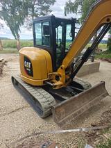 CAT 305.2 mit 3 Löffeln, top Zustand - Cat 305