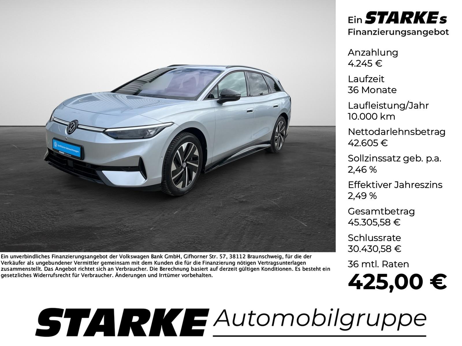 Volkswagen ID.7 Tourer Pro  HeadUp AHK Navi LED Kamera PDC 