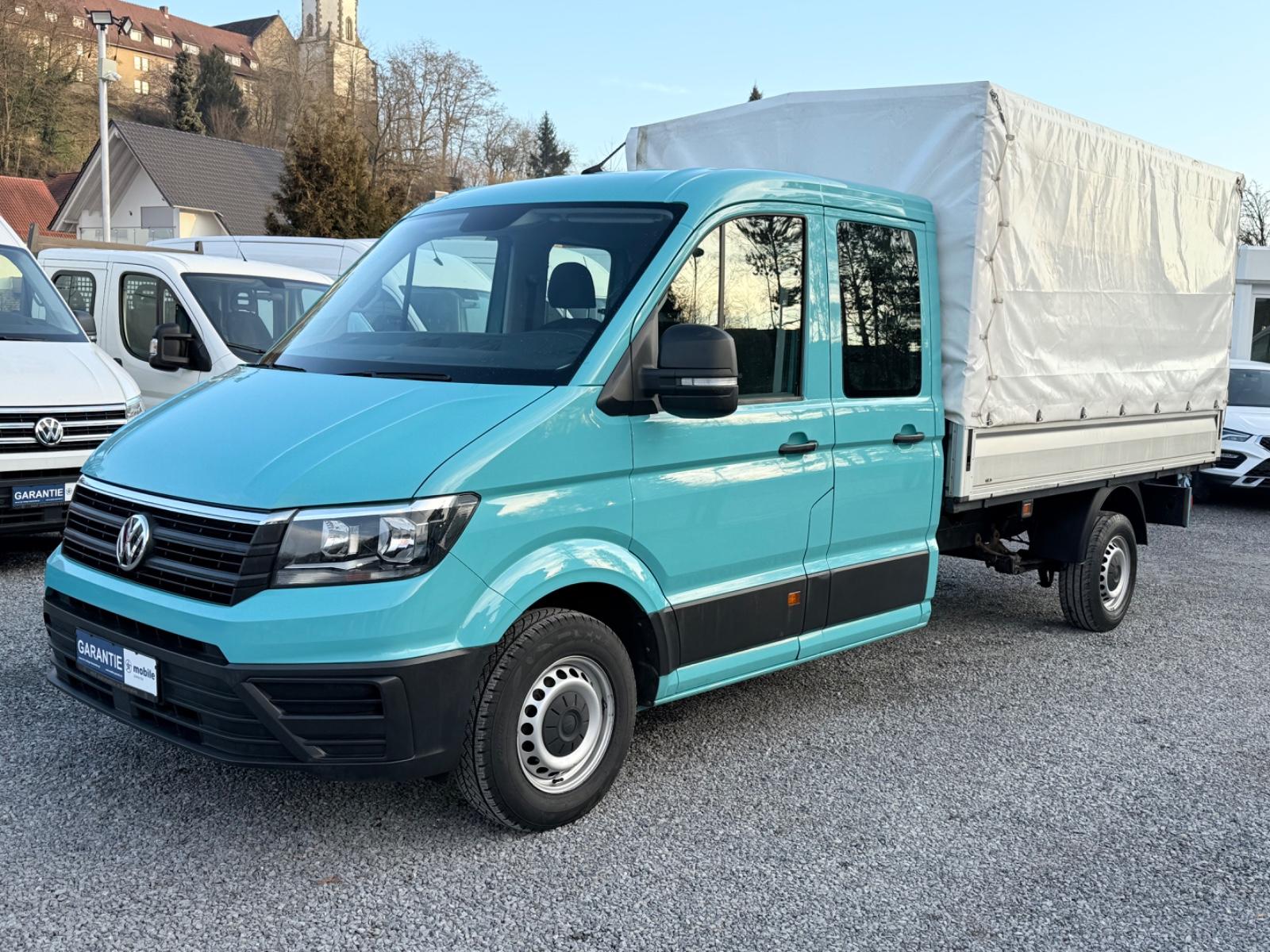 Volkswagen CRAFTER DoKa PRITSCHE LANK PLANE KLIMA AHK 140PS