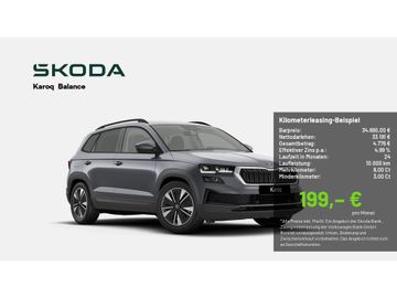 Skoda Leasingangebot: Skoda Karoq 1.5 TSI Balance ACC NAVI MATRIX-LED AHK