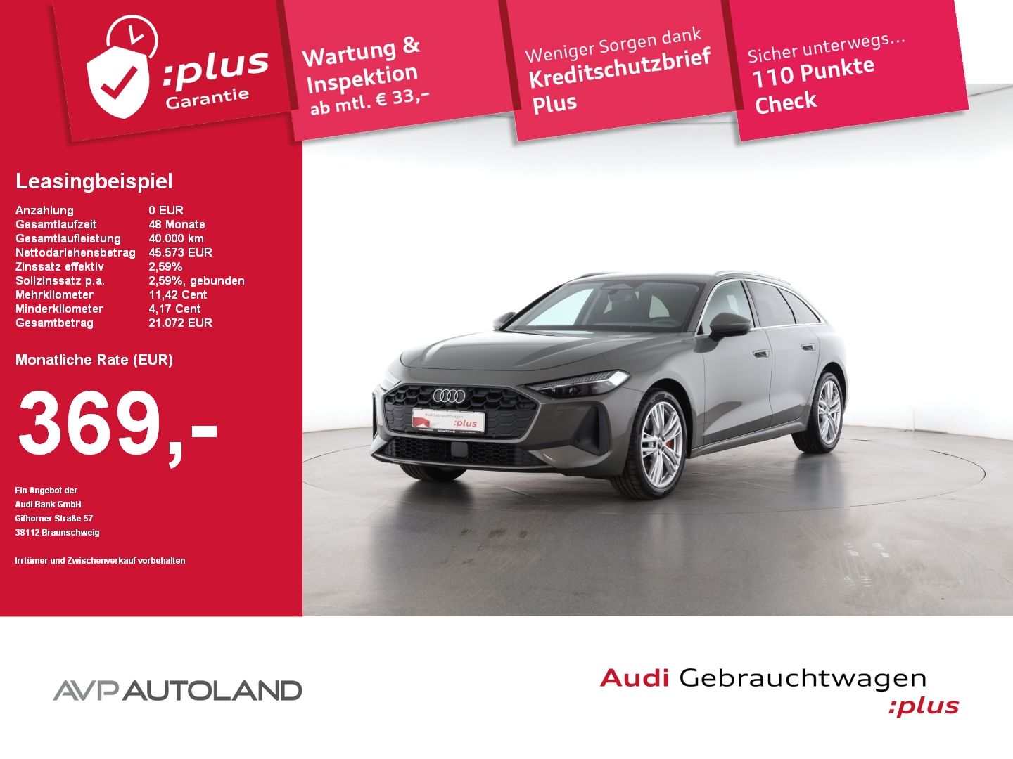 Audi A5 Avant TFSI S tronic | inkl Winterräder | NAVI