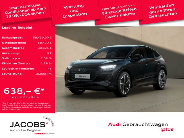 Audi Q4 e-tron Sportback 45 Matrix/Blackpaket S line