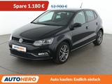 Volkswagen Polo 1.2 TSI Lounge BMT Aut.*NAVI*LED*PDC*SHZ* - Volkswagen Polo: Schwarz