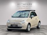 Fiat 500 Cabrio PopStar (KLIMA-PDC-BT-TÜV) - : Beige, Cabrio