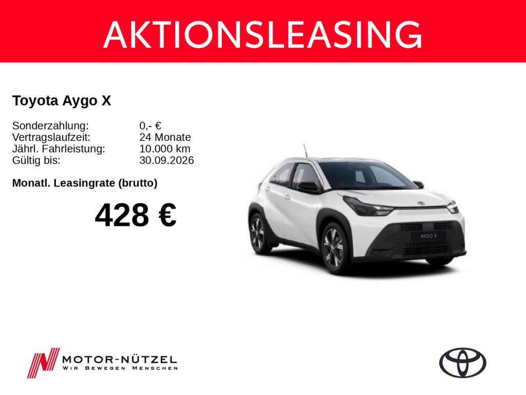 Toyota Aygo X Active inkl. Sitzheizung *ALL-IN LEASING*