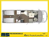 Eura Mobil CONTURA 766 EB /LUMINARY PAKET / EINZELBETTEN - Eura Mobil Contura