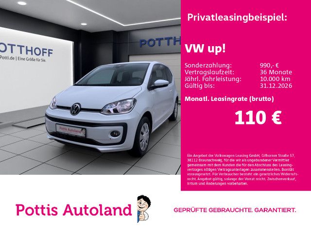 Volkswagen up! 1.0 MPI MOVE UP! SITZHZG KLIMA DAB+