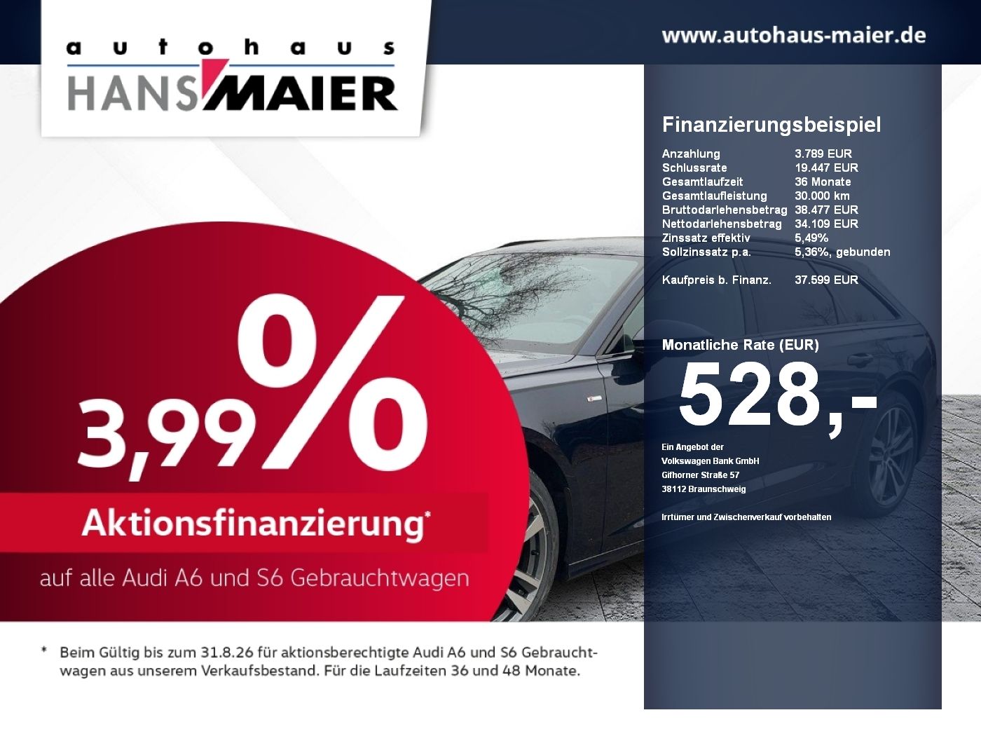 Audi A6 Avant TFSIe quattro S Line ext AHK ACC Kam