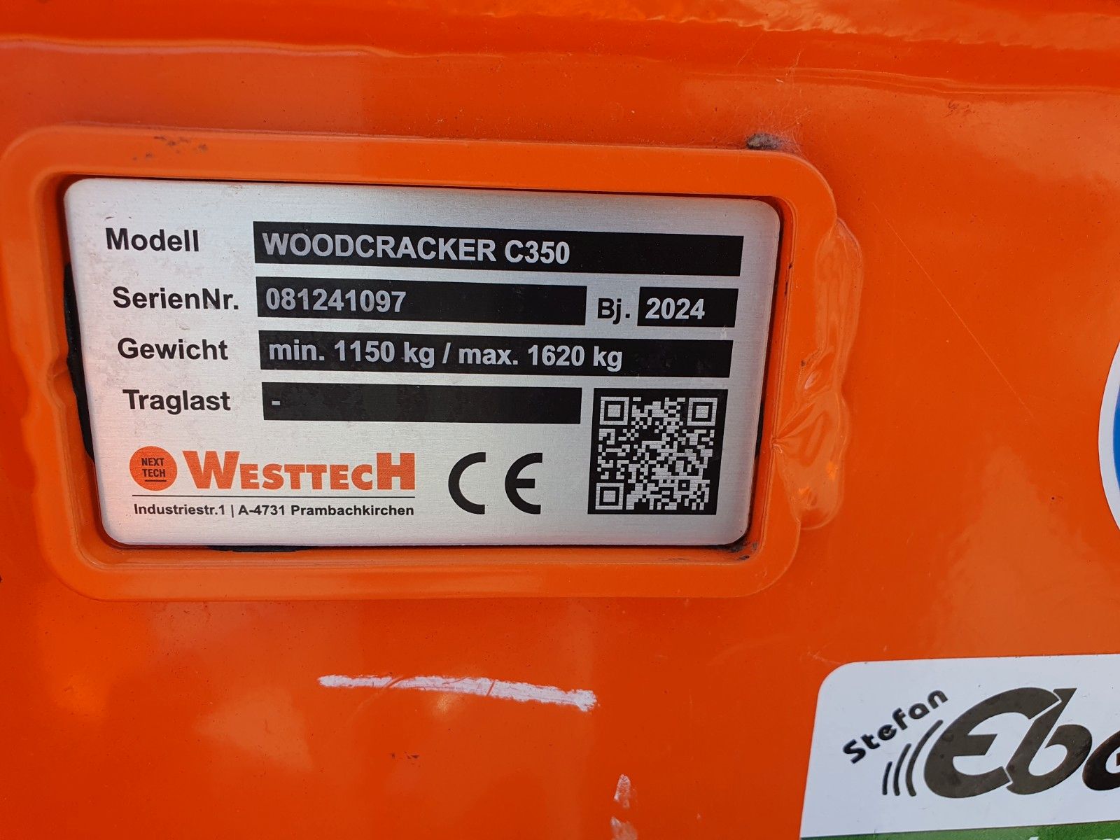 Fahrzeugabbildung Andere Westtech C350 Fällgreifer / OQ70/55 / DEMO 2024