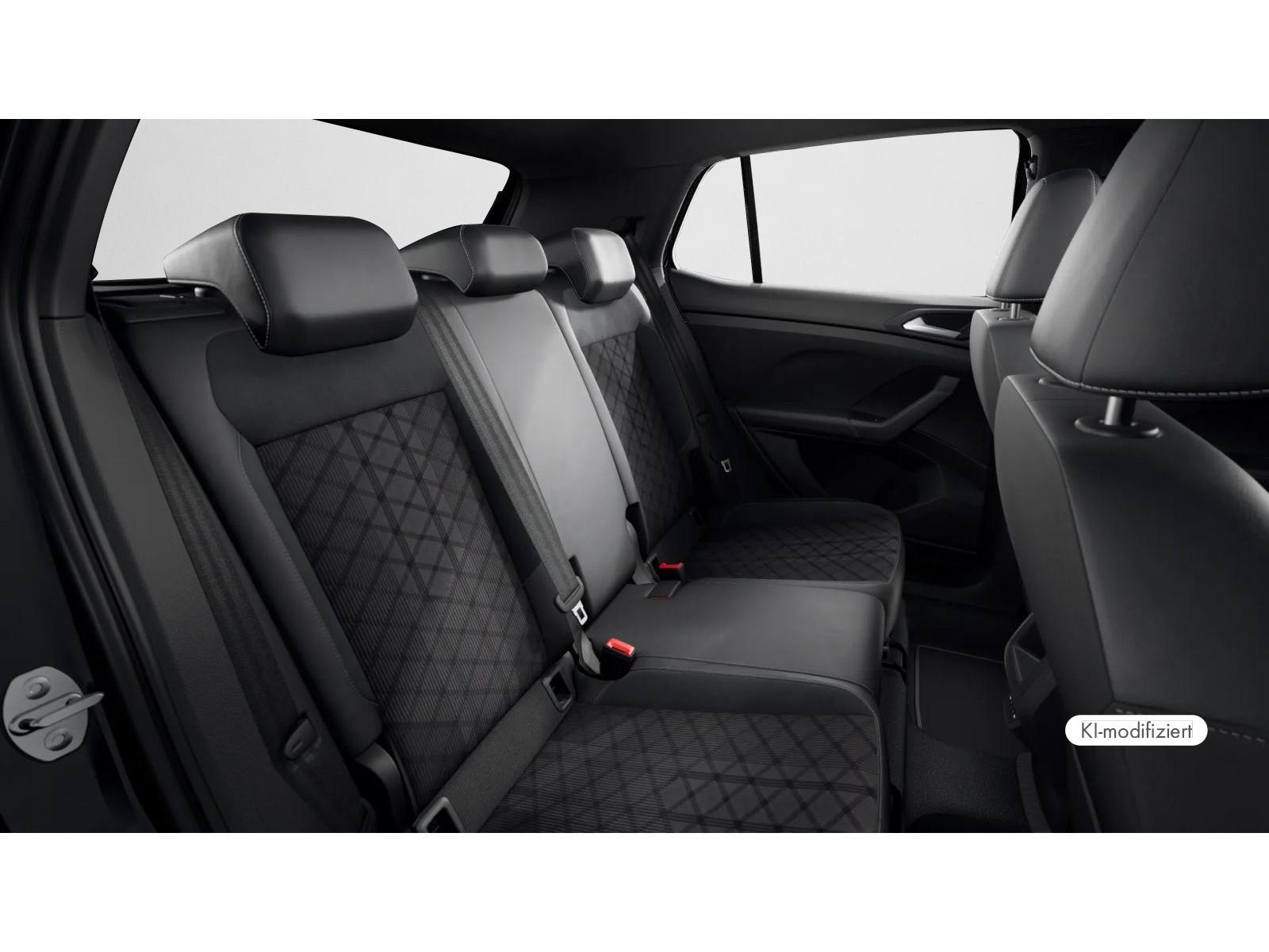 Volkswagen T-Cross R-Line 1,5 TSI DSG 18" in Schwarz/glan, миниатюра 15