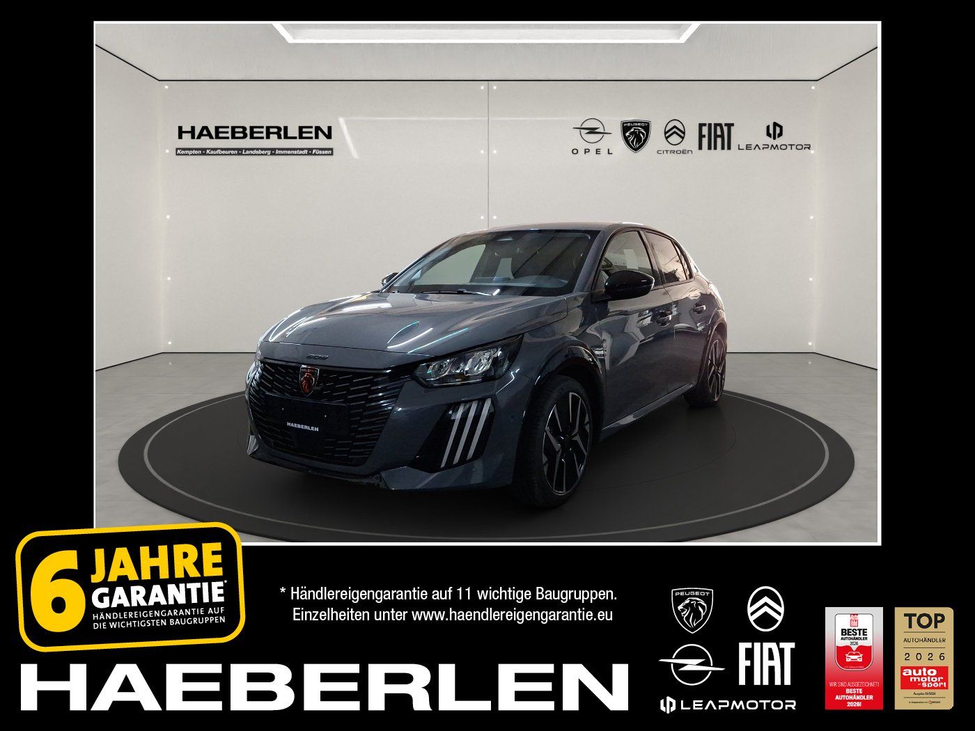 Peugeot 208 1.2 Turbo 100 Allure LED+Navi+SHZ+360+Kam.