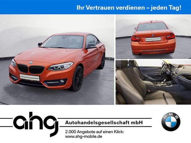 BMW 220i Coupe Sport Line Sport Aut. Navi Business