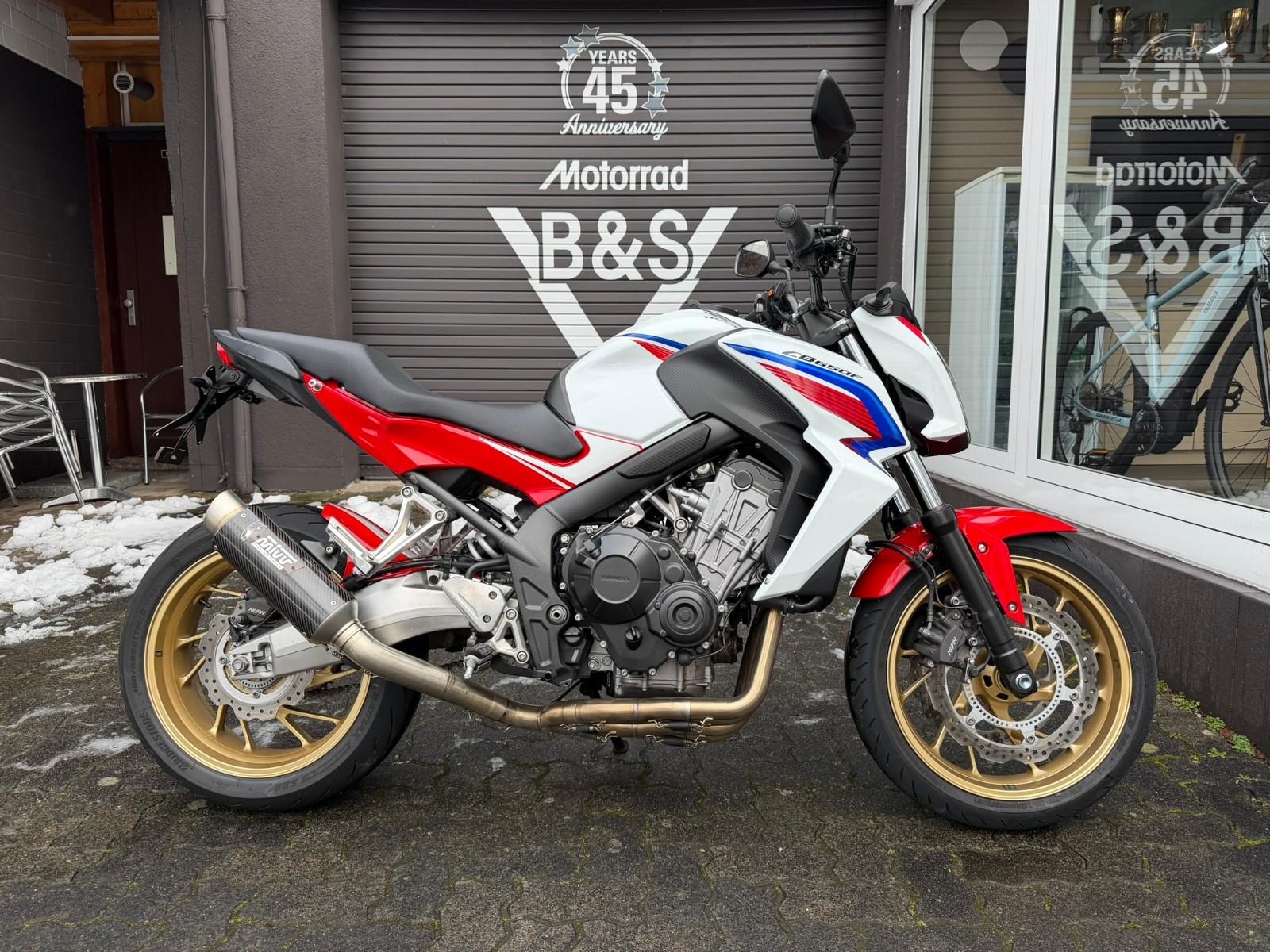 Honda CB650FA Mivv ESD Inspektion neu