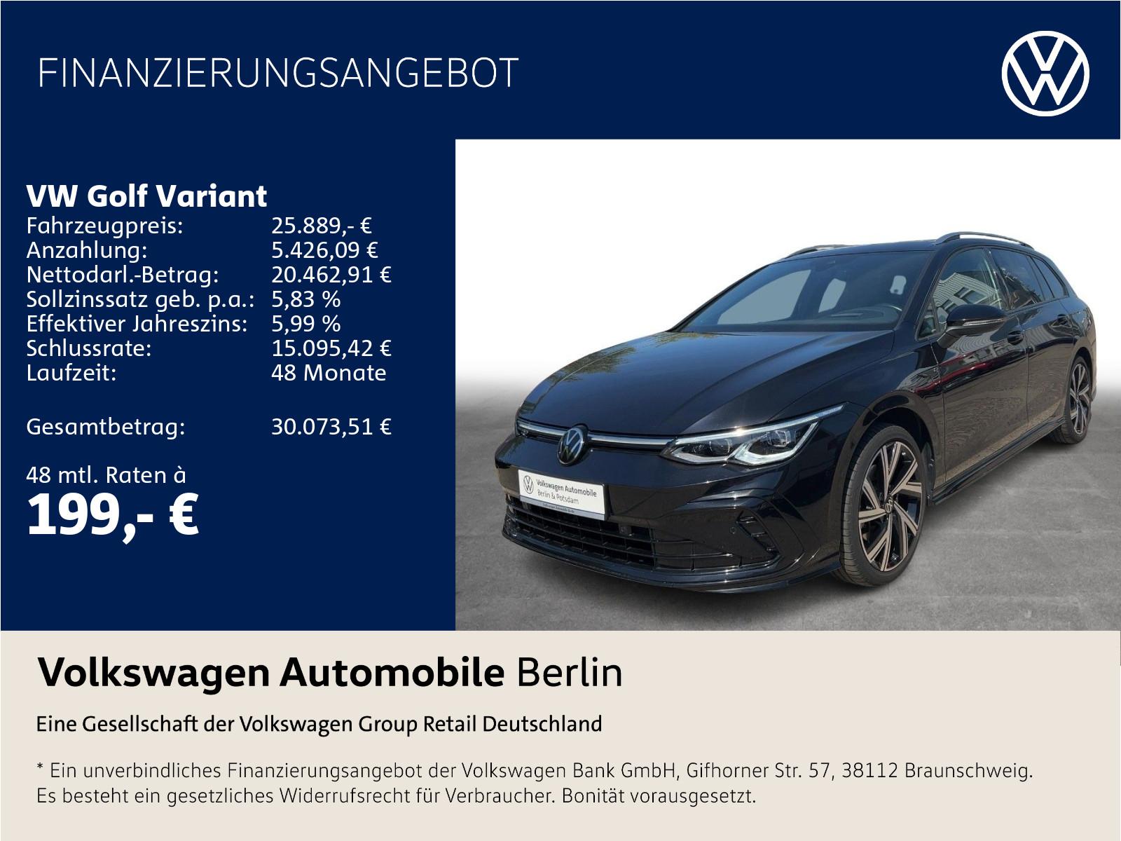 Volkswagen Golf Variant VIII 1.5 eTSI DSG R-Line Pano Navi