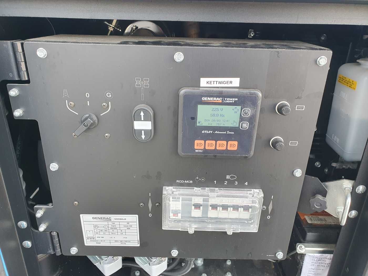 Fahrzeugabbildung Andere Generac V20 / Lichtmast / 757 h