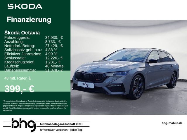 Skoda Octavia Combi RS 2.0TSI DSG #Standhzg #AHK #Kame