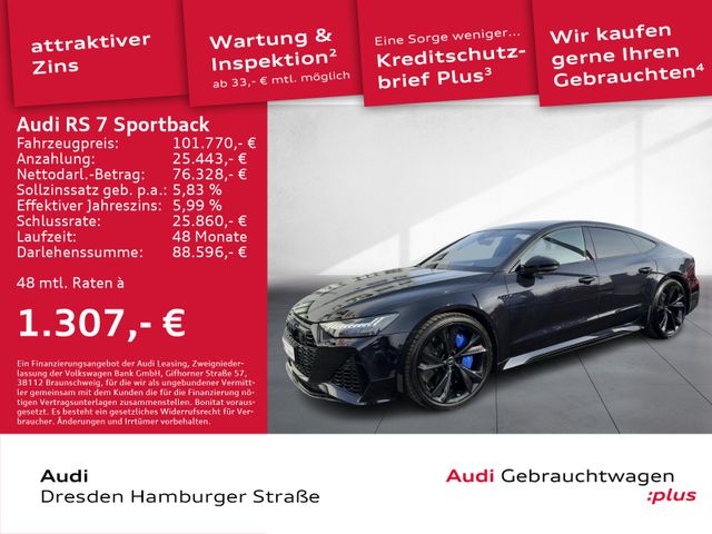 Audi RS 7 Sportback 4.0 TFSI Dynamik-Paket plus Pano