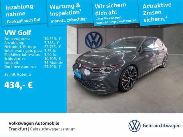 Volkswagen Golf VIII 2.0 TSI DSG GTI Navi IQ.Light ACC DCC