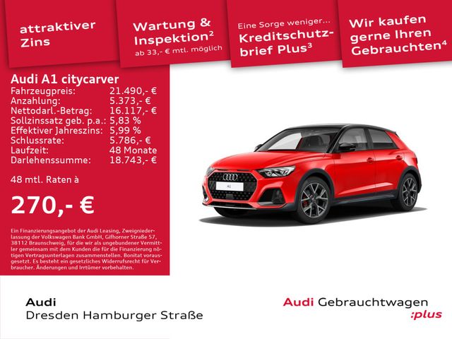 Audi A1 citycarver 30 TFSI LED DAB Dynamikpaket