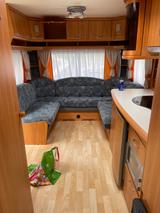 Hobby de luxe easy mit Mover und Zuhör - Wohnwagen Mit mover