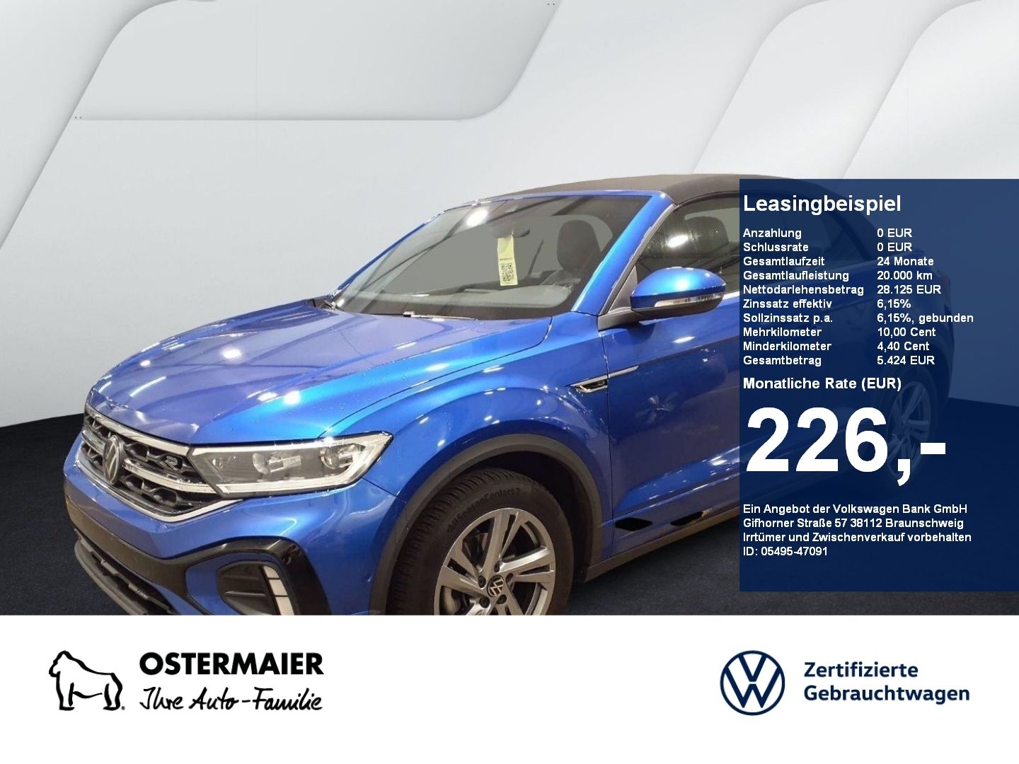 Volkswagen T-Roc Cabriolet R-LINE 1.5TSI 150PS.DSG.LED.NAVI
