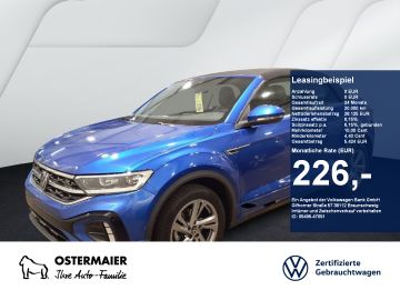 Volkswagen Leasingangebot: Volkswagen T-Roc Cabriolet R-LINE 1.5TSI 150PS.DSG.LED.NAVI