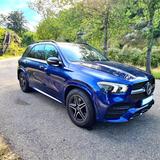 Mercedes-Benz GLE 450 4MATIC AMG-AHK-BURMESTER- Sehr gepflegt - blaue Mercedes-Benz GLE 450