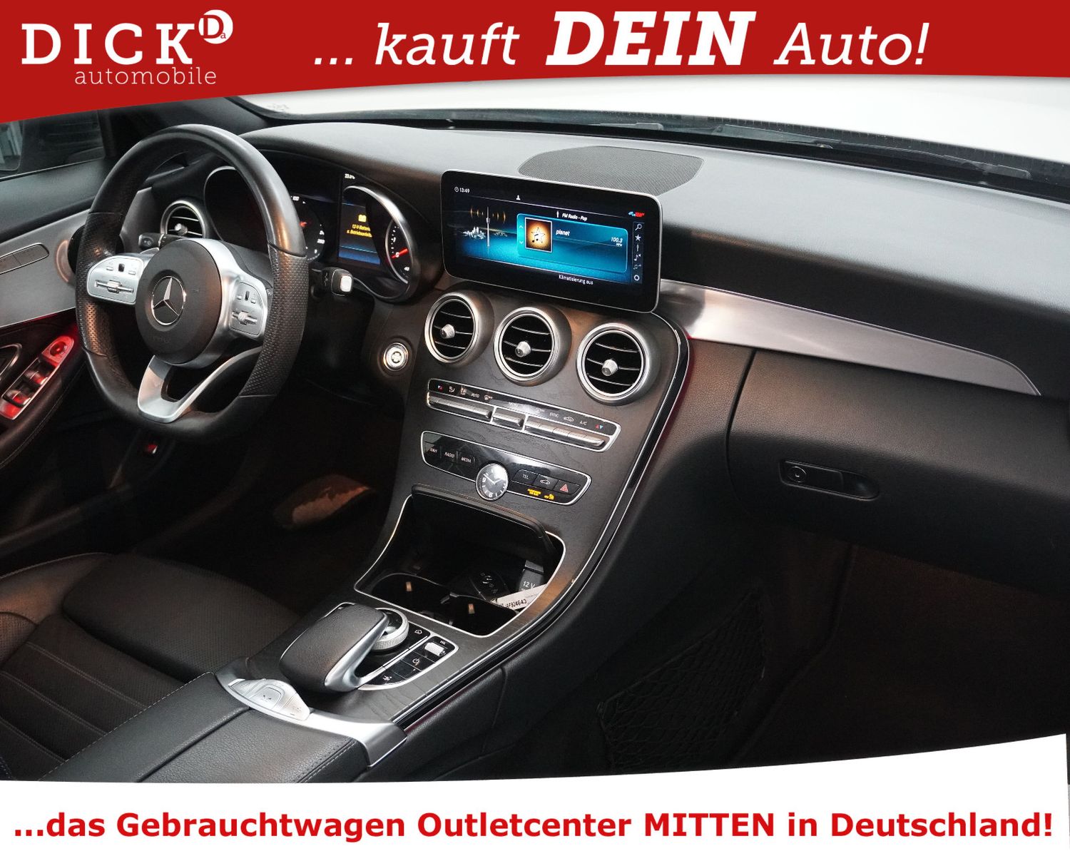 Fahrzeugabbildung Mercedes-Benz C 180 Cabrio 9G 2X AMG AIRSC+KAM+LED+ACC+NAV+SHZ