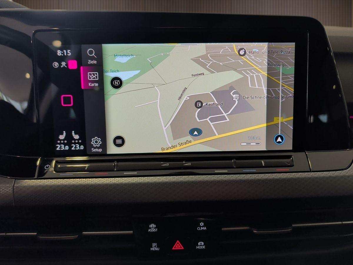 Volkswagen Golf 1.5 TSI LED HuD Navi ACC RFK Standhzg., миниатюра 10
