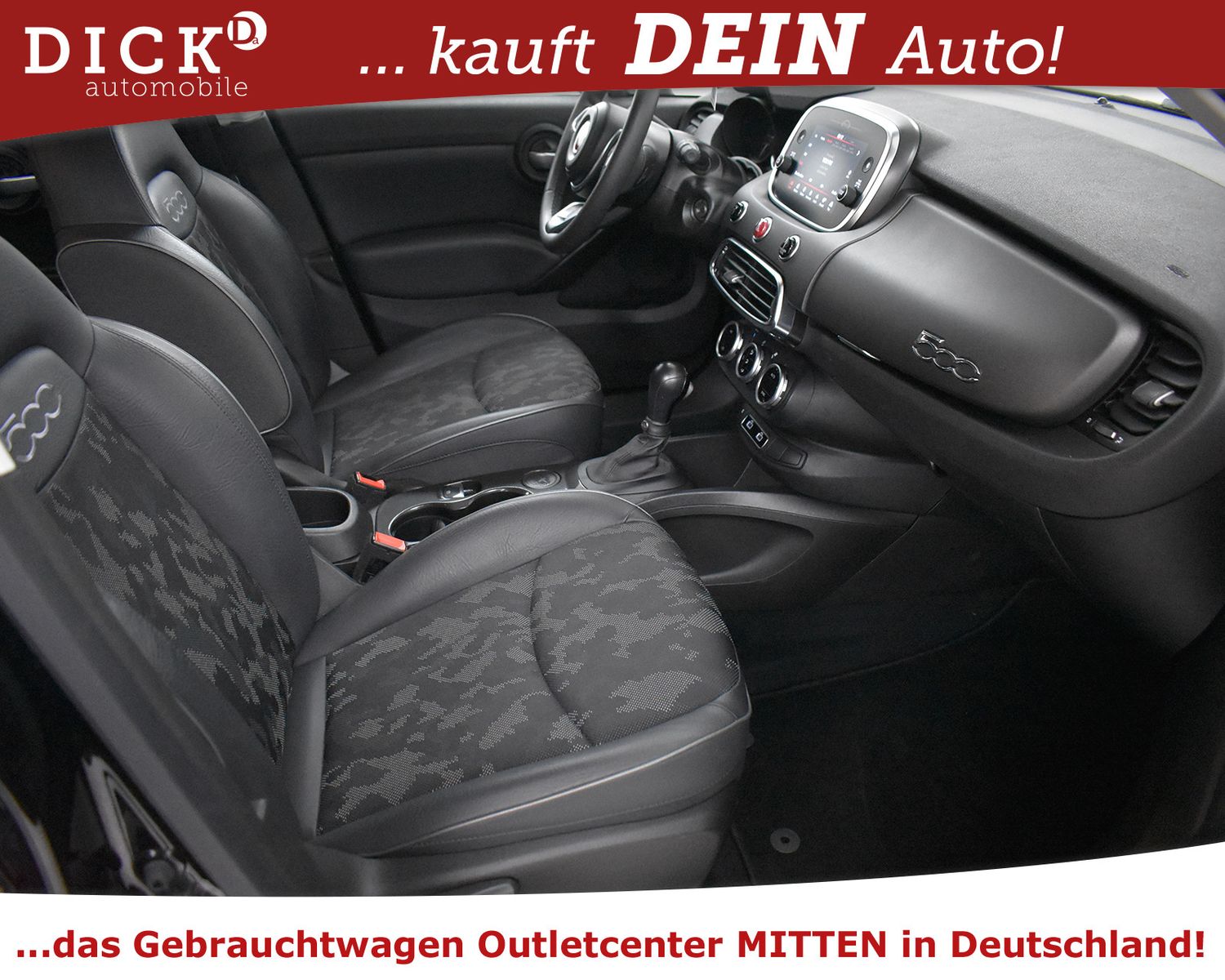 FIAT 500X 1.3 Cross Aut. LEDER+PDC+MFL+TEMP+APPLE+DAB - Image 12