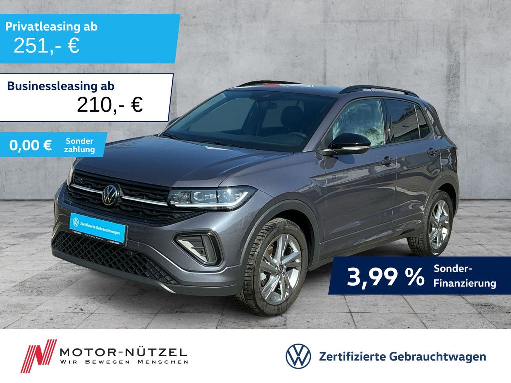 Volkswagen T-Cross 1.5 TSI DSG R-LINE MATRIX+NAVI+AHK+18Z.