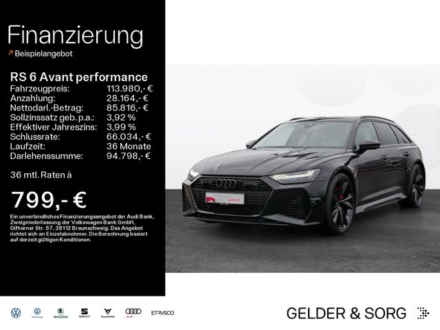 Audi RS 6 Avant performance S Sitze*Sportabg.*Pano*SH