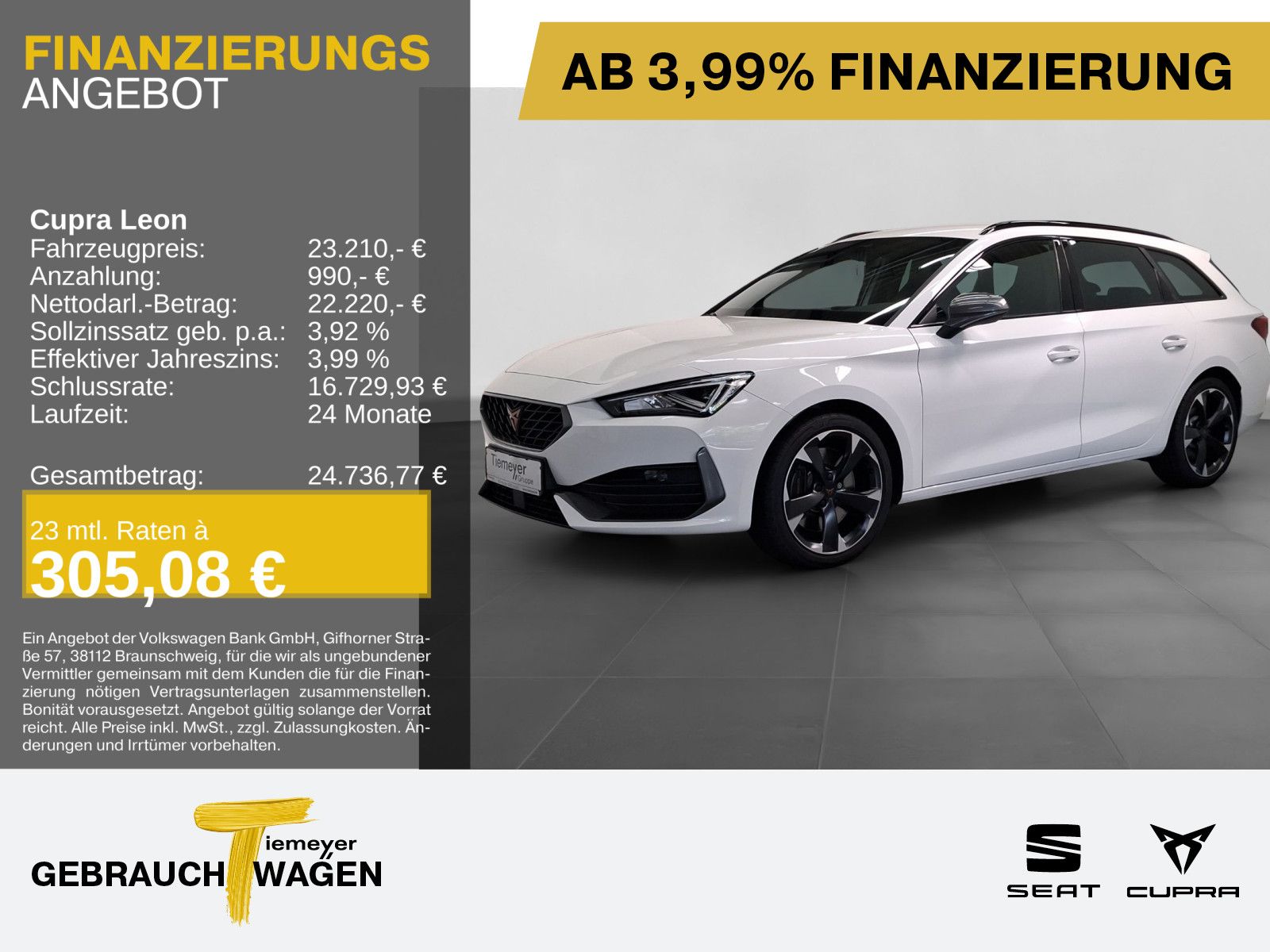 Cupra Leon — Cupra Leon Sportstourer 2.0 TSI DSG FULL-LINK LM18